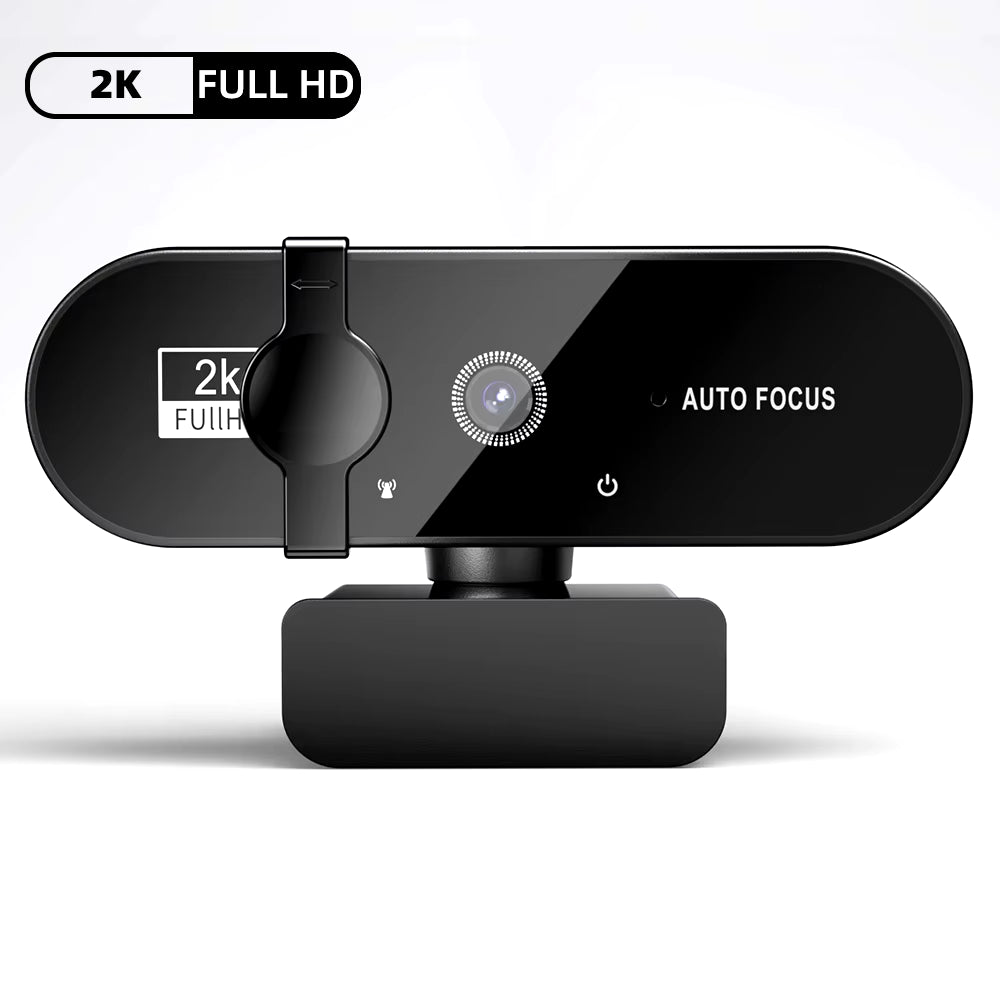 2K 4K Webcam 1080P for PC Web Camera Cam USB Online Webcam with Microphone Autofocus Full Hd 1080 P Web Can Webcan for Computer