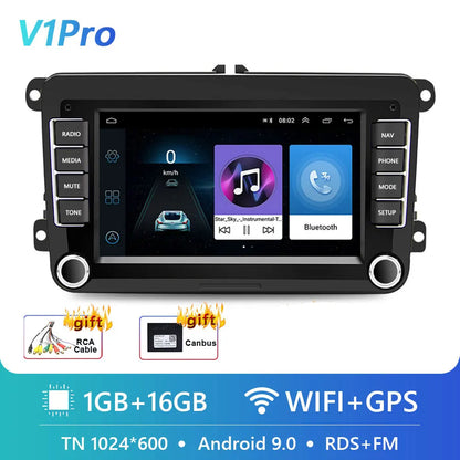 4G Carplay Android 10.0 2Din Car Multimedia Player for Vw/Golf/Polo/Tiguan/Passat/B7/B6/Seat/Leon/Skoda/Octavia Radio